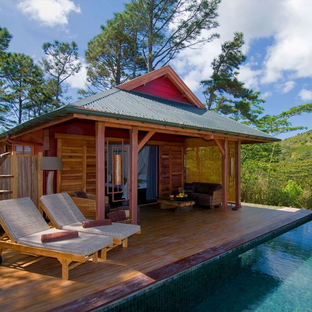 Lakaz Chamarel Exclusive Lodge - Selected hotel in Chamarel, Mauritius