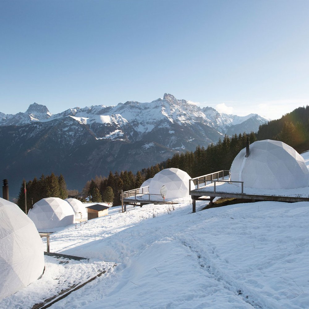 Whitepod - Selected hotel in Les Giettes, Switzerland